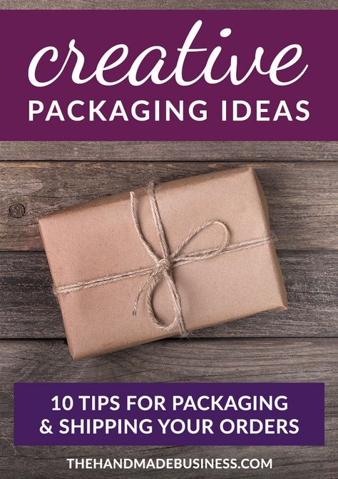 10 Tips for Creative Packaging Ideas - great advice for repeat customers & branding your business. Mailing Packages Ideas, Shipping Ideas Packaging, Shipping Ideas For Small Business, Shipping Package Ideas, Art Packaging Ideas, Shipping Packaging Ideas, Unique Packaging Ideas, Diy Packaging Ideas, Etsy Packaging Ideas