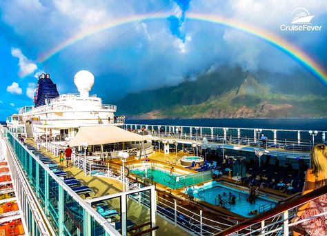 How we made an unaffordable dream cruise to Hawaii affordable by saving nearly $5,000. #cruise Cruise To Hawaii, Hawaiian Cruise, Hawaiian Cruises, Pride Of America, Princess Cruise Lines, Cruise Pictures, How To Book A Cruise, Visit Hawaii, Hawaii Honeymoon