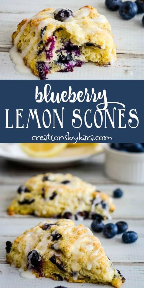 Lemon Scones Recipe, Lemon Blueberry Scones, Blueberry Lemon Scones, Blueberry Scones Recipe, Scones Recipe Easy, Lemon Scones, Homemade Scones, Scones Easy, Blueberry Scones