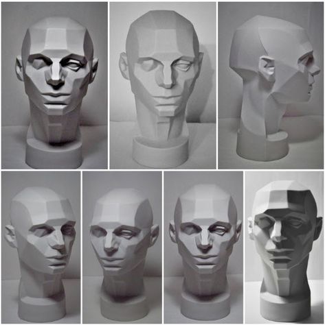 Planes Of The Face, Head Anatomy, Face Anatomy, Anatomy Sculpture, Drawing Heads, Human Anatomy Art, Anatomy Drawing, Figure Drawing Reference, Anatomy Art