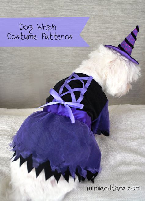 Make a Halloween costume for your doggo with these patterns http://www.craftprofessional.com/dog-halloween-costume-patterns.html Free Dog Clothes Patterns, Dog Witch Costume, Dog Shirt Pattern, Dog Harness Pattern, Halloween Costume Patterns, Dog Clothes Patterns Sewing, Dog Dress Pattern, Dog Coat Pattern, Dog Pants