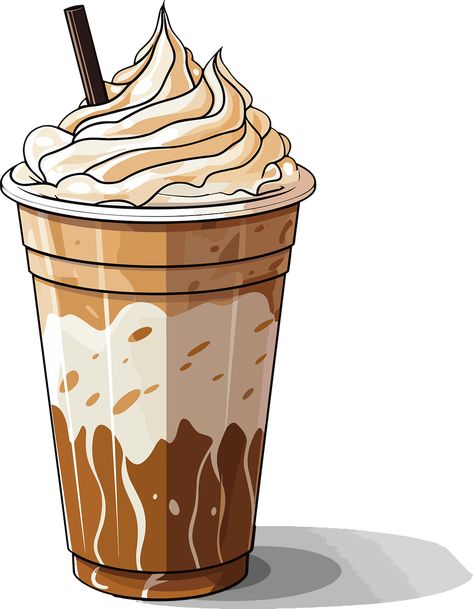 Download free HD stock image of Coffee Drink Cute Coffee Doodles, Frappe Drawing, Frappuccino Drawing, Coffee Drawing Aesthetic, Iced Coffee Drawing, Latte Illustration, Drinks Drawing, Coffee Animated, Coffee Cafe Aesthetic