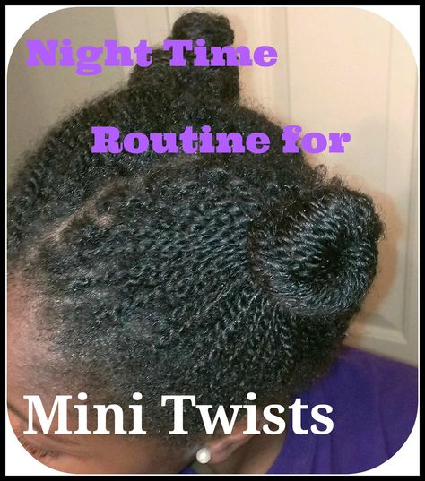 Mini Twists Natural Hair, Natural Hair Maintenance, Hair Movement, 4c Hair Care, Afro Puffs, Natural Hair Movement, Natural Beauty Treatments, Time Routine, Mini Twists