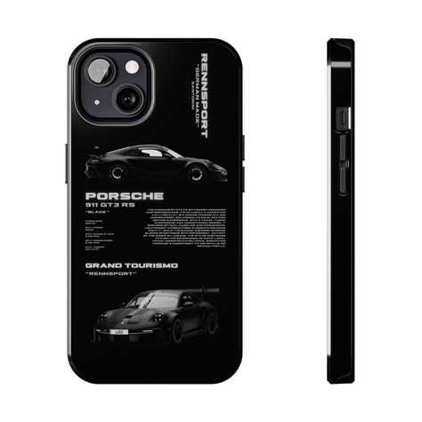 Porsche Phone Case, Iphone Homescreen Ideas, Car Phone Case, Shrek Memes, Porsche Gt3 Rs, Diy Phone Case Design, Dream Items, Classy Makeup, Retro Phone Case