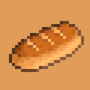 Brown Pixel Art Aesthetic, Bread Pixel Art, 32 Bit Pixel Art, Pixel Art Tutorial, Easy Pixel Art, Pix Art, Png Aesthetic, Pixel Design, Pixel Games