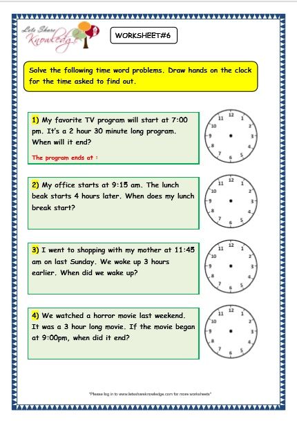 Grade 3 Maths Worksheets: (8.5 Time Problems) – Lets Share Knowledge Maths Worksheets For Grade 4 And 5, Time Word Problems 3rd Grade, Time Problems Grade 3, Maths Grade 3 Activities, Grade 3 Word Problems, Time Worksheets Grade 3, Grade 3 Math Worksheets, Grade 3 Maths Worksheets, Word Problems 3rd Grade