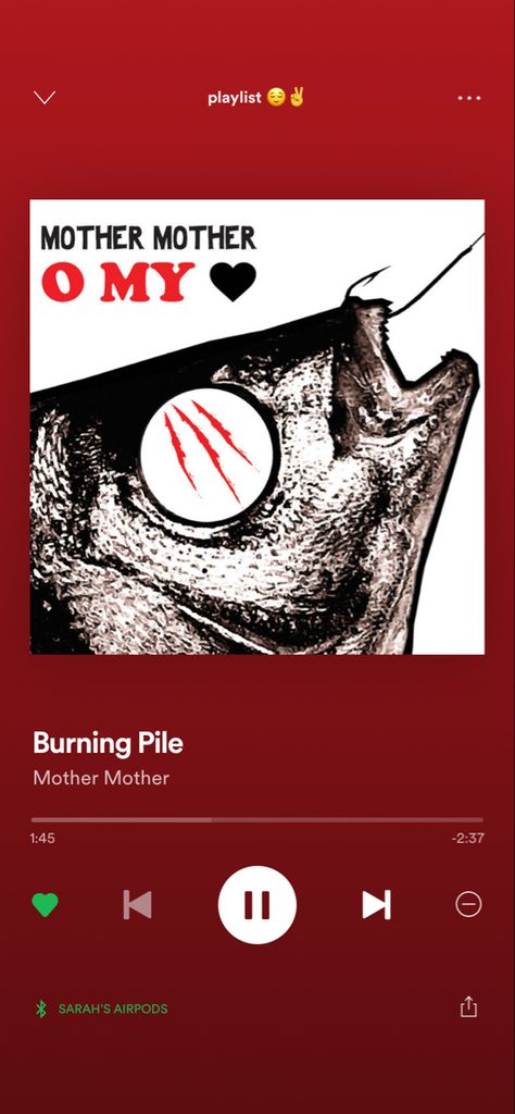 Burning Pile, Mother Song, Musica Spotify, Mother 3, Bee Movie, Mother Mother, Perfect Movie, Soul Songs, In Your Arms