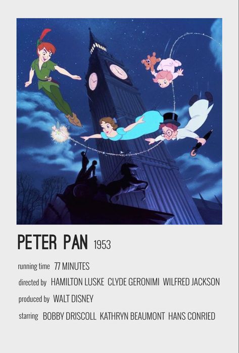 Peter Pan Minimalist Poster, Disney Movie Covers, Peter Pan Movie Poster, Pan Movie Poster, Peter Pan Anime, Peter Pan Cartoon, Peter Pan Aesthetic, Peter Pan Poster, Peter Pan Wallpaper