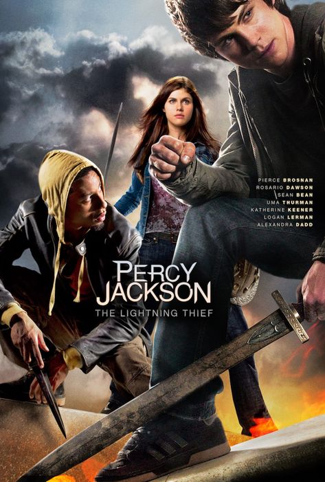 Percy Jackson Lightning Thief Movie, Percy Jackson 2010, Percy Jackson And The Lightning Thief, Percy Jackson Poster, Percy Jackson The Lightning Thief, Percy Jackson Lightning Thief, Percy Jackson Movie, Lightning Thief, Avengers Movie