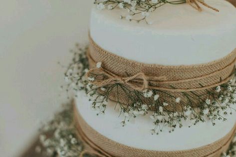 Moss Green Wedding, Woodland Themed Wedding, Cain Manor, Burlap Cake, Wedding Cupcake Display, Pictures Of Things, Riverside Wedding, Bush Wedding, 25th Anniversary Party