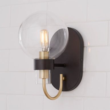 Modern & Contemporary Inspired Style - Shades of Light Dwelling Place, Contemporary Wall Sconces, Bronze Lighting, Bathroom Sconces, Shades Of Light, Bathroom Wall Sconces, Modern Wall Sconces, Bath Light, Bath Remodel