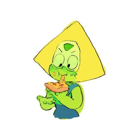 Peridot Steven Universe Fanart, Steven Universe Peridot, Lapis And Peridot, Peridot Steven Universe, Steven Universe Drawing, Steven Universe Funny, Steven Universe Characters, Steven Universe Gem, Carmen Sandiego