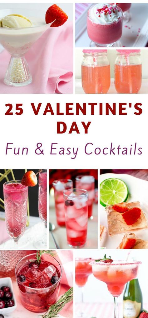 You HAVE to try out a few of these Valentines Day Cocktails! So much fun! #valentinesday #FrugalNavyWife #vday #valentinesdaydrinks #valetinesdaycocktails #cocktails Valentines Day Drinks | Valentines Day Cocktails |Vday Drinks | Vday Cocktails Valentine's Drinks, Valentines Day Cocktails, Valentines Cocktails Drink Recipes, Valentines Drinks Alcoholic, Galentines Cocktails, Valentine Drinks, Valentine Cocktails, Day Cocktails, Drink Names