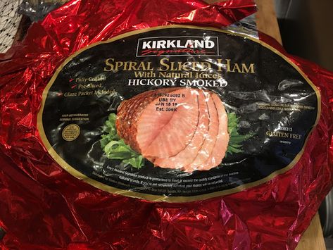 TASTE OF HAWAII: KIRKLAND SPIRAL SLICED HAM - DINNER AT HOME Kirkland Ham Recipe, Restaurants Recipes, Ambrosia Recipe, Dinner 2023, Spiral Sliced Ham, Ham Dinner, Spiral Ham, Crockpot Ham, Ham Recipe