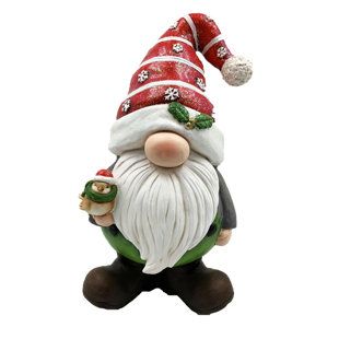 Ceramic Christmas Ideas, Fimo Christmas Decorations, Polymer Clay Gnomes, Ceramic Gnomes, Christmas Knomes, Christmas Deer Decorations, Clay Carving, Holiday Pottery, Eyes Covered