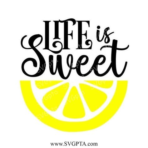 Lemon Svg, Diy Lemonade Stand, Tropical Poster, Brother Scanncut2, Life Is Sweet, Svg Summer, Background Clipart, Programing Software, Small Business Ideas