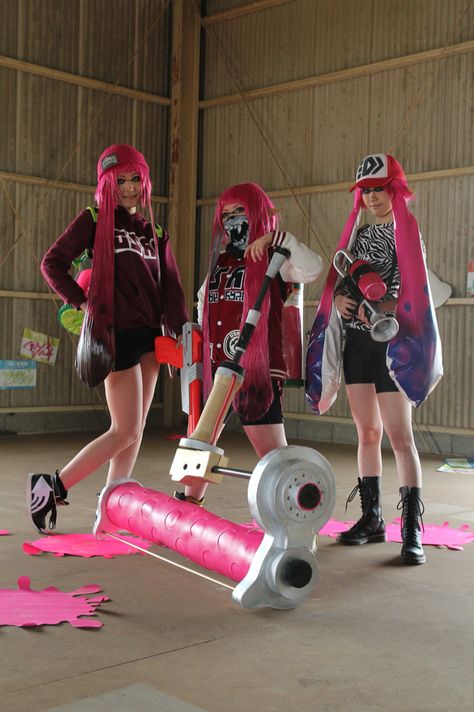 Pearl Splatoon Cosplay, Splatoon Outfit Ideas, Splatoon Birthday Party, Splatoon Costume, Splatoon Birthday, Splatoon Cosplay, Marines Funny, Splatoon Memes, Amazing Cosplay