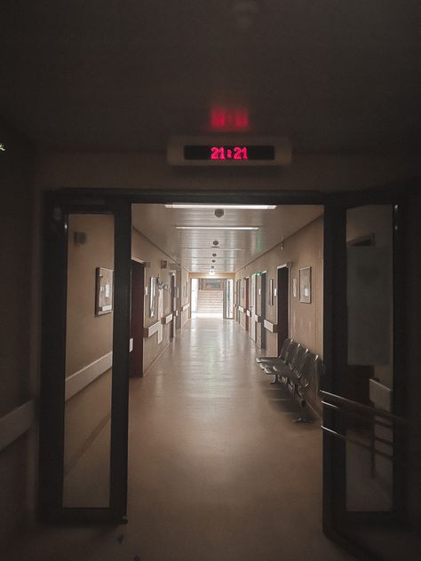 Psychiatrist Aesthetic Dark, Hospital Cafeteria Aesthetic, Old Psychiatric Hospital, Night Shift Nurse Aesthetic, Hospital Core Aesthetic Dark, Goth Nurse Aesthetic, Dark Hospital Room Aesthetic, Hospital Aesthetics Dark, Nurses Office Aesthetic