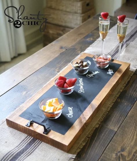 Party serving trays