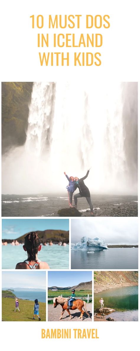 10 Must Dos in Iceland with Kids – Bambini Travel Iceland With Kids, Iceland Resorts, Iceland Hiking, Iceland Vacation, Travel Iceland, Iceland Trip, Hiking With Kids, Visit Iceland, Iceland Travel