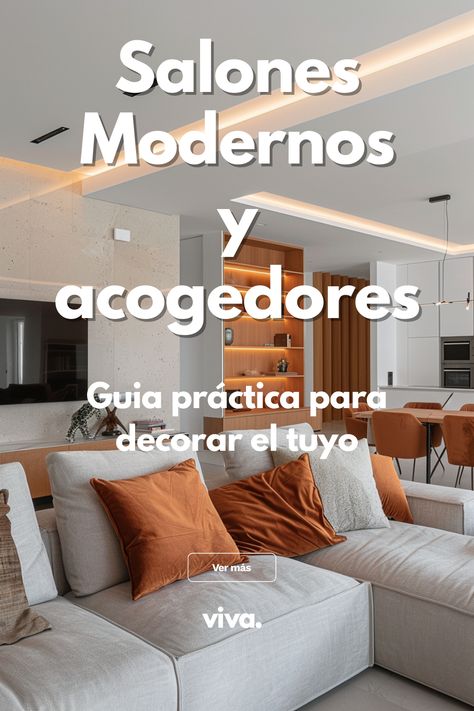 ♥ ¿Quieres darle un toque moderno a tu hogar? 💫 Admira este elegante salón minimalista con muebles de sala modernos y sofás contemporáneos. Perfecto para quienes buscan un ambiente cálido y acogedor. ¡Inspírate en este diseño de salón moderno para tu propia casa! ✨ #salonesmodernos #comedoresmodernos #diseñodeinteriores #decoraciónhogar 🛋🌿