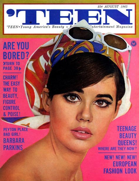 Few decades had better hair style than the Sixties. Plus, the cuts were fun to say. It was the era of beehives, mop-tops, bobs and pageboys. The feathered hair and perms of the 1980s have not aged well, yet heads of the Beatles, Supremes, Dusty, Twiggy and Goldie continue to look great on the runways and streets. No publication better captured the quickly shifting trends in 1960s hair than Teen. The magazine ran from 1954 and 2009, but something about the Sixties output makes us feel ex... 60s Magazine, Colleen Corby, Teen Magazine, Swinging Sixties, Collage Ideas, Old Magazines, Feathered Hairstyles, Aging Well, 1960s Fashion