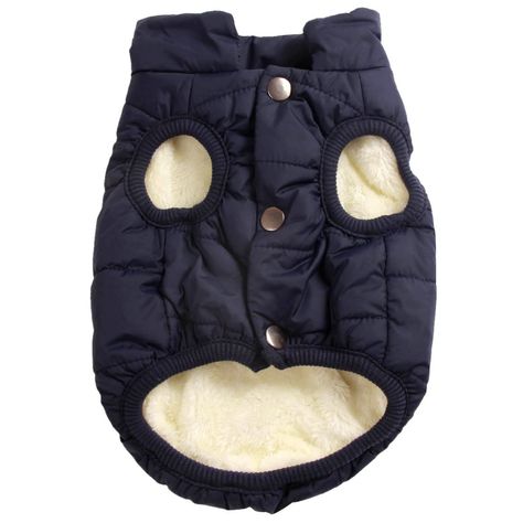 Puppy Winter, Dog Jackets Winter, Small Dog Coats, Cold Weather Dogs, Fleece Dog Coat, Puppy Coats, Winter Puppy, Dog Winter Clothes, Dog Winter Coat