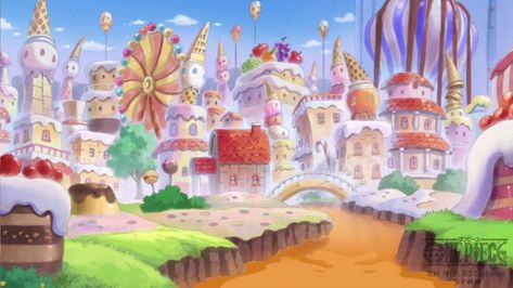 One Piece Locations, One Piece Visuals, One Piece World Building, Landscape One Piece, One Piece Background Landscape, One Piece Landscape, One Piece Scenery, One Piece Islands, One Piece Background