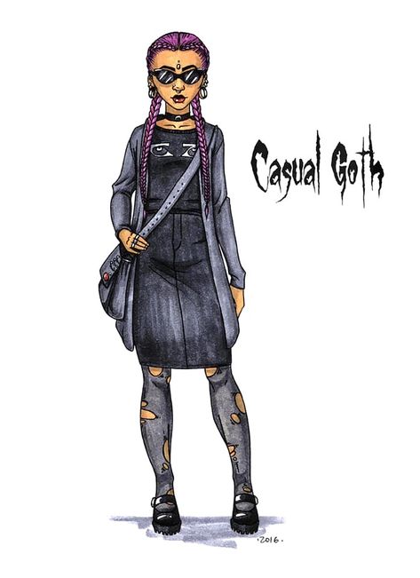 Types Of Goth, Goth Memes, Afro Goth, Gothic Mode, Strega Fashion, Corporate Goth, Casual Goth, Dark Mori, Goth Subculture