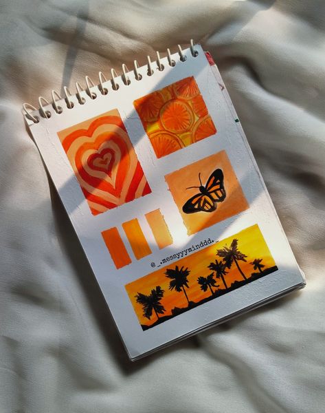 Embroidered Wall Art, Collage Drawing, Posca Art, Simple Canvas Paintings, Unique Drawings, Beauty Art Drawings, Canvas Painting Designs, Easy Doodle Art, Orange Aesthetic