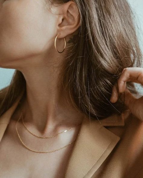 Gold Vermeil Jewelry: What You Need to Know Before Buying Simple Gold Hoop Earrings, Hoop Jewelry, Earrings Gold Hoops, Simple Hoop Earrings, Hoop Earrings Gold, Small Earrings, Gold Hoops, Gold Hoop, Gold Hoop Earrings