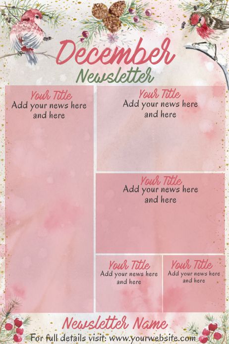 December Newsletter Artistic Winter Scene | PosterMyWall Christmas Newsletter Template Free, Newsletter Sample, December Newsletter, Background Matching, Scene Diy, Newsletter Template Free, Christmas Newsletter, Newsletter Names, February Calendar