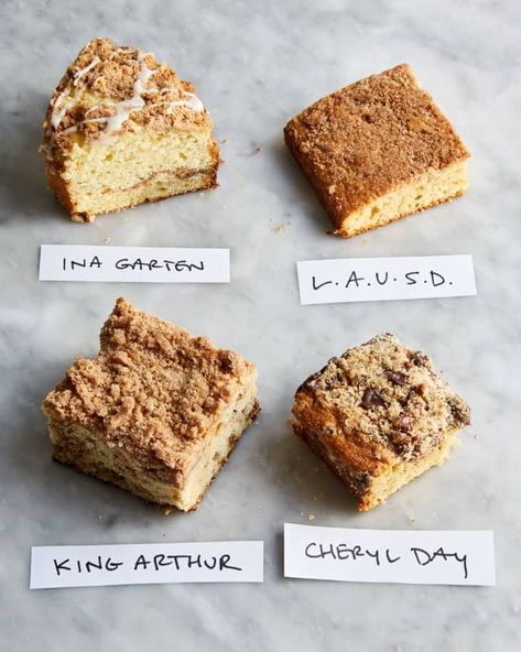 King Arthur Coffee Cake, Cinnamon Coffee Cake Taste Of Home, Brunch Baked Goods, Cinnamon Coffee Cake Recipes, Brunch Basket, Mini Coffee Cake, Sweet Rings, Moist Coffee Cake, Buttermilk Coffee Cake