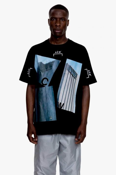 A-COLD-WALL* Release Spring/Summer 2018 Collection A Cold Wall T Shirt, Photography Tshirt, Clothes Study, Polo Shirt Design, A Cold Wall, Fashion Man, Futuristic Fashion, Design Artwork, Young T