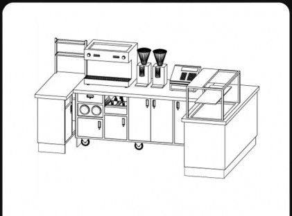 Coffee Kiosk, Coffee Shop Counter, Coffee Recepies, Coffee Counter, Small Coffee Shop, Coffee Instagram, Cafe Shop Design, Coffee Stands, Kiosk Design