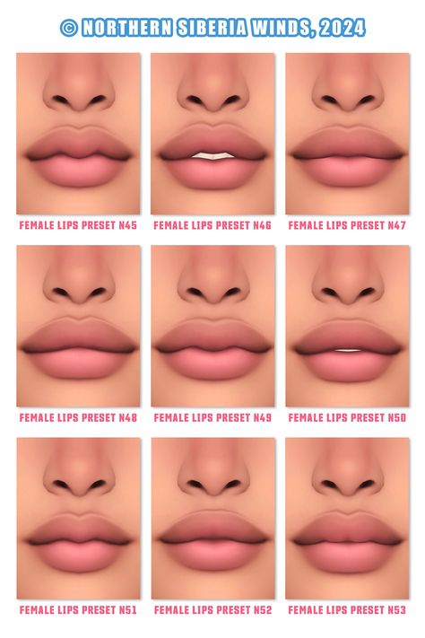 BABY FACE KIT 💌 | Patreon Northern Siberia Winds, Cc Face, The Sims 4 Pack, Lotes The Sims 4, Sims 4 Cc Eyes, Sims 4 Tsr, Sims 4 Challenges, Sims 4 Cas Mods, The Sims 4 Skin