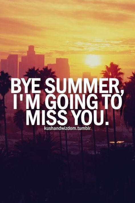 Bye Summer, I'm Going To Miss You goodbye summer bye summer goodbye summer… Goodbye Summer Quotes, End Of Summer Quotes, Summer Quotes Instagram, Goodbye Summer, Sunset Session, Quotes Instagram, Good Bye, Summer Quotes, Sunset Quotes