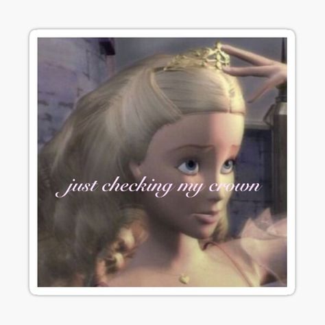 Crown Sticker, Female Hysteria, Lana Del Rey Vinyl, Girl Blogger, Girl Blogging, Angel Aesthetic, Inner World, Blogger Girl, Lucky Girl