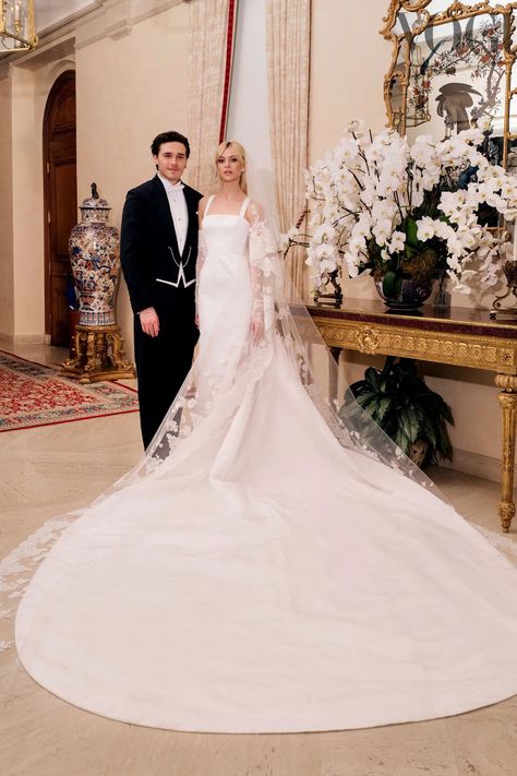 The list includes Amal Clooney, Serena Williams, Cindy Crawford, and more. Nicola Anne Peltz, Beckham Wedding, Valentino Wedding Dress, Slinky Black Dress, Venus And Serena Williams, Harper Beckham, Haute Couture Wedding Dress, Nicola Peltz, Best Gowns