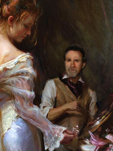 Daniel F Gerhartz, A Woman, Beauty, Art