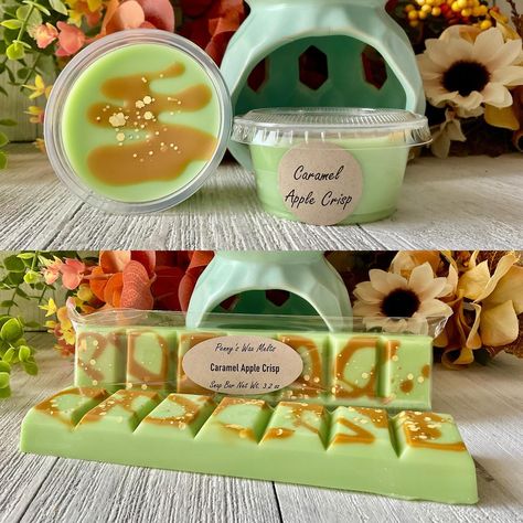 I’m excited to share my latest NEW Fall Wax Melts. 🤗. #pennyswaxmelts #waxmelts #waxmeltsofinstagram #waxmeltaddict #waxmeltlover #waxcommunity #waxart #shopsmall #instagram Wax Melt Display Craft Show, Wax Melt Display, Display Craft Show, Booth Display Ideas Diy, Fall Wax Melts, Caramel Apple Crisp, Wax Art, Wax Tarts, Craft Show