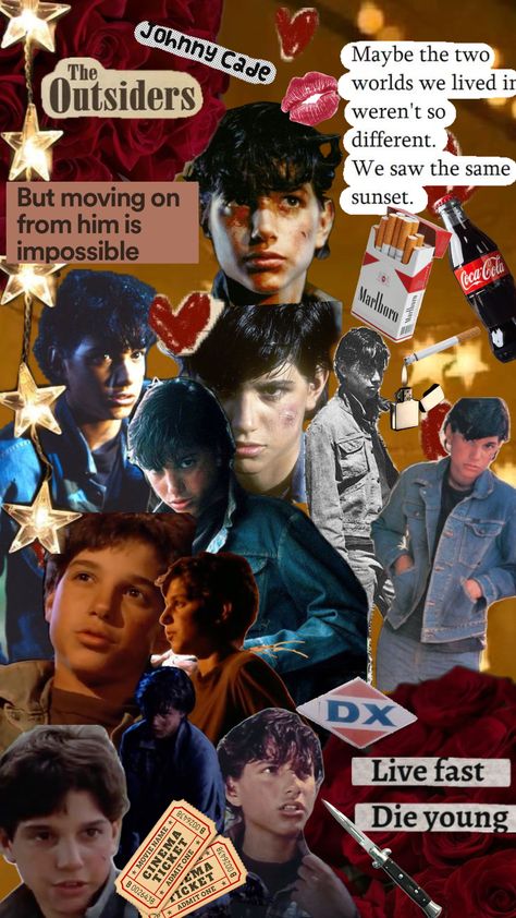 I love Johnny Cade ❤️ Johnny Cade Aesthetic Wallpaper, Johnny Cade X Yn, Jonny Cade Outsiders, Pony Boy And Johnny, Johnny From The Outsiders, Johnny Cade Pfp, Johnny Cade Wallpaper, Johnny Cade Aesthetic, Johnny And Ponyboy