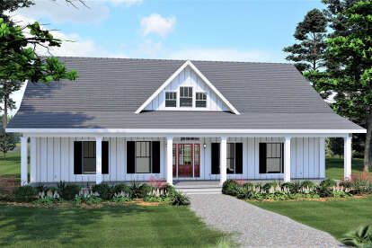 Page 6 of 235 for Ranch House Plans | One Story Home Design & Floor Plans Standing Tub, Southern Style House Plans, Southern House, 4 Bedroom House Plans, Southern House Plans, Light Bedroom, Large Window, One Story Homes, Farmhouse House