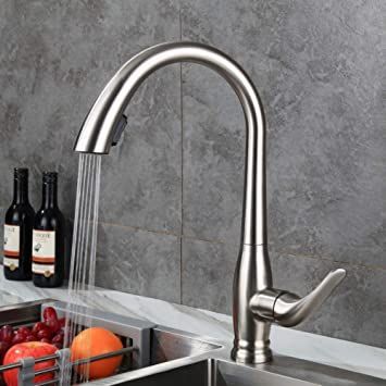 Kitchen Sink Smart Sense Faucet Hot Cold Water Mixer Automatic Sensor Crane Brushed Nickel Touch Control Taps Single Hole Faucet Pull Out Faucet, Kitchen Sink Taps, Single Hole Faucet, Sink Taps, Soft Water, Kitchen Sink Faucets, Water Tap, Stainless Steel Sinks, Kitchen Taps