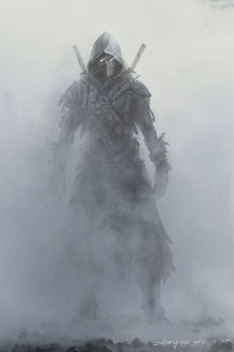 Arte Ninja, Ninja Art, Heroic Fantasy, رعب نفسي, Fantasy Magic, 다크 판타지, Samurai Art, The Fog, Fantasy Warrior