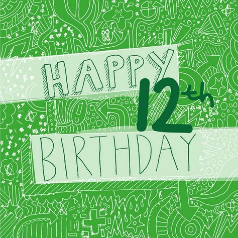 Happy 12th Birthday Boy, Happy 12th Birthday, Birthday Clips, Birthday Cards For Boys, Happy Birthday Messages, 12th Birthday, Happy Birthday Greetings, Birthday Messages, Birthday Boy