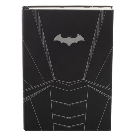 Batman Journal DC Comic Gift - Batman Accessory DC Journal - Batman Gift Even the dark knight needs a place to record his thoughts, and what better place to do it than this Batman Journal? The DC Journal is a cardboard and poly ribbon Better journal with 96 sheets and 192 pages of printed, lined paper for you to record your thoughts and ideas. The Batman accessory is durable and unique so you're sure to not see another one like it. It would make an excellent Batman gift or DC COmics gift for an Batman Bf Gifts, Batman Themed Gifts For Boyfriend, Batman Scrapbook, Batman Journal, Batman Mobile Cover, Batman Gifts, Batman Collectibles, Harry Potter Ravenclaw, Sketchbook Cover