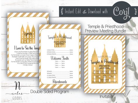 Temple And Priesthood Preview, Priesthood Preview, Opening Prayer, Lds Temple, Lds Temples, Holy Spirit, Temple, Bundles, Ships