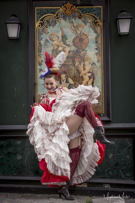 Cancan Dancer, French Dance, Vintage Pinup Photoshoot, Can Can Dancer, Moulin Rouge Dancers, Paris Editorial, Moulin Rouge Paris, French Coastal, Pinup Photoshoot