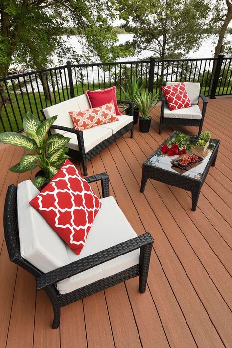 Deck Cost, Cost Calculator, Deck Decor, Patio Deck Designs, Outdoor Deco, Patio Garden Design, Deck Decorating Ideas, Deck Decorating Ideas On A Budget, Outdoor Patio Decor